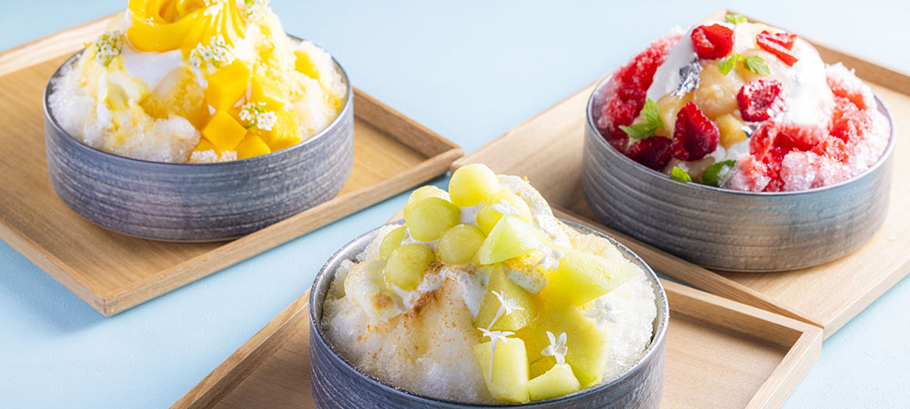 夏を楽しむ “Shaved ice selection”