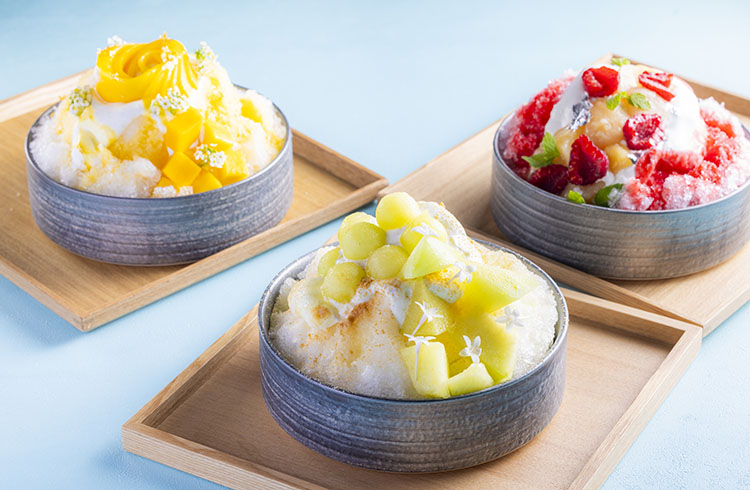 夏を楽しむ “Shaved ice selection”