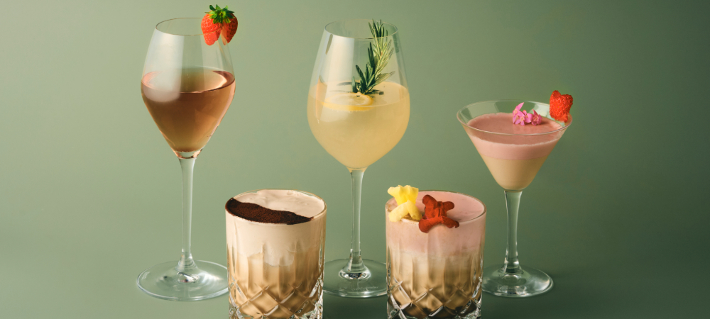 春の訪れを感じる 春のカクテル&ラテセレクション