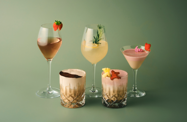 春の訪れを感じる　春のカクテル＆ラテセレクション